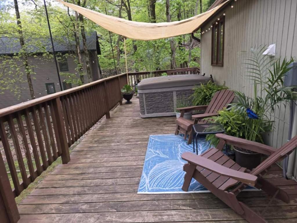 Pocono Mountain View Lake House In Lake Harmony Bagian luar foto